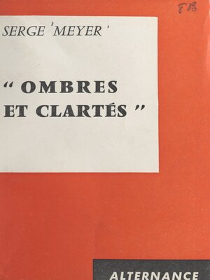 cover image of Ombres et clartés